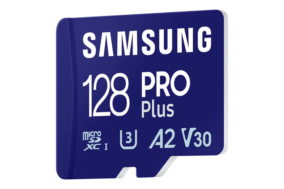 SDXC Card Micro 128GB Samsung UHS-I U3 PRO Plus - Afbeelding 2