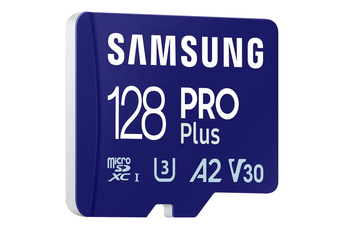 SDXC Card Micro 128GB Samsung UHS-I U3 PRO Plus - Afbeelding 3