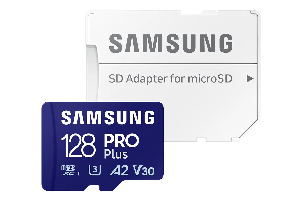 SDXC Card Micro 128GB Samsung UHS-I U3 PRO Plus - Afbeelding 4