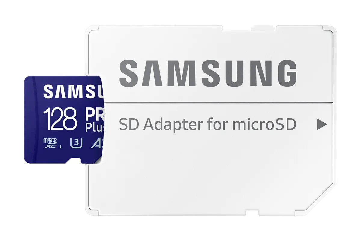 SDXC Card Micro 128GB Samsung UHS-I U3 PRO Plus - Afbeelding 5