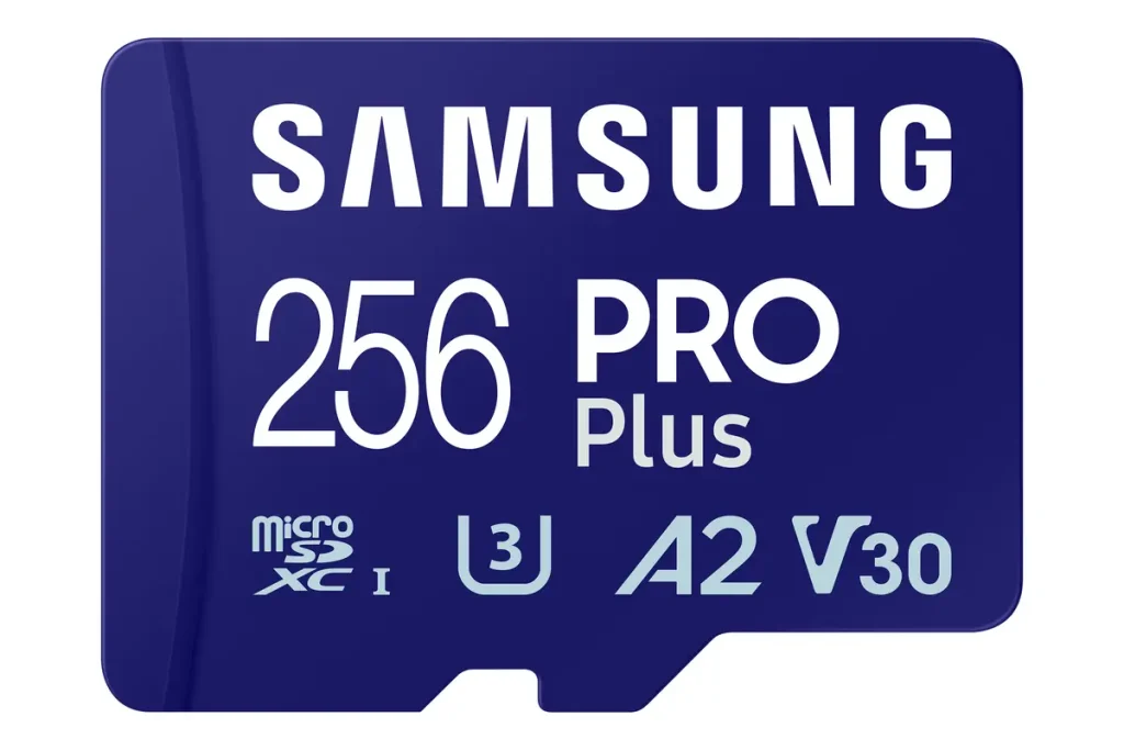 SDXC Card Micro 256GB Samsung UHS-I U3 PRO Plus