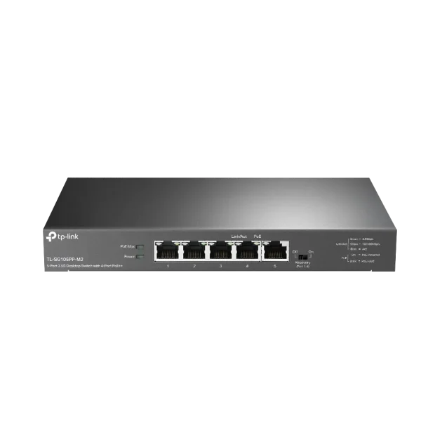 5Port 2.5Gbps Omada Easy Smart 4xPoE++ TP-Link
