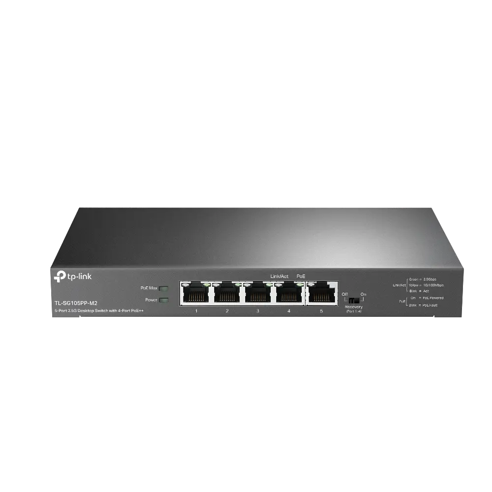 5Port 2.5Gbps Omada Easy Smart 4xPoE++ TP-Link