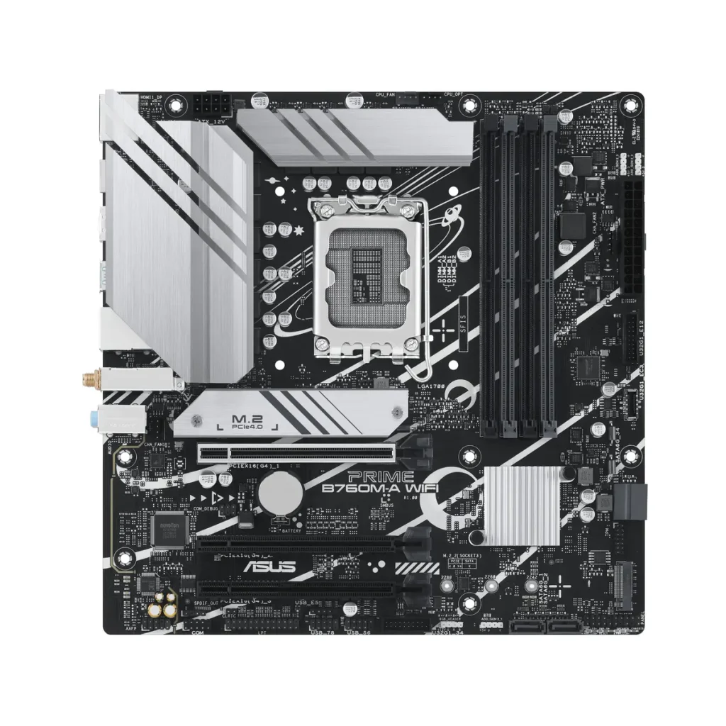 ASUS 1700 B760M-A WIFI PRIME - DDR5/2xM.2/DP/2xHDMI