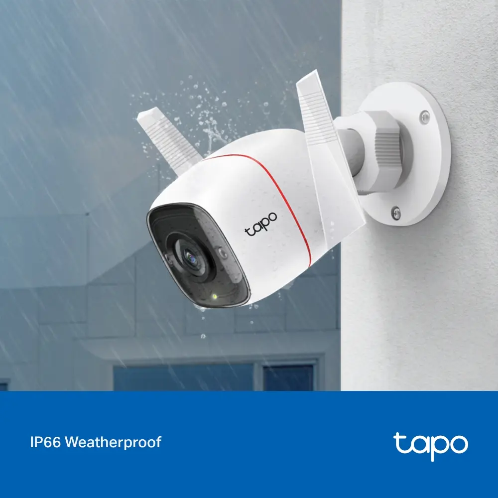 TP-Link TAPO C310P2 WiFi/3MP/2-Way Audio/IR -2 stu - Afbeelding 3