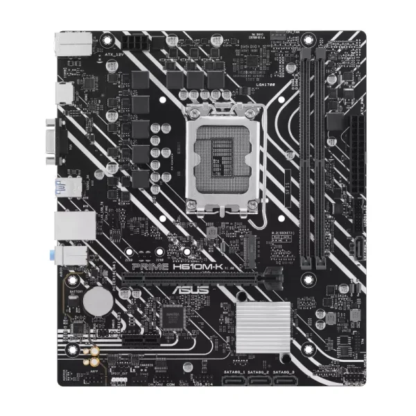 ASUS 1700 H610M-K PRIME - DDR5/M.2/HDMI/VGA/µATX