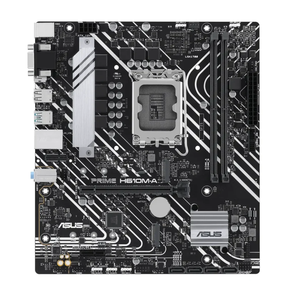 ASUS 1700 H610M-A CSM PRIME - DDR5/2xM.2/DP/HDMI/VGA/
