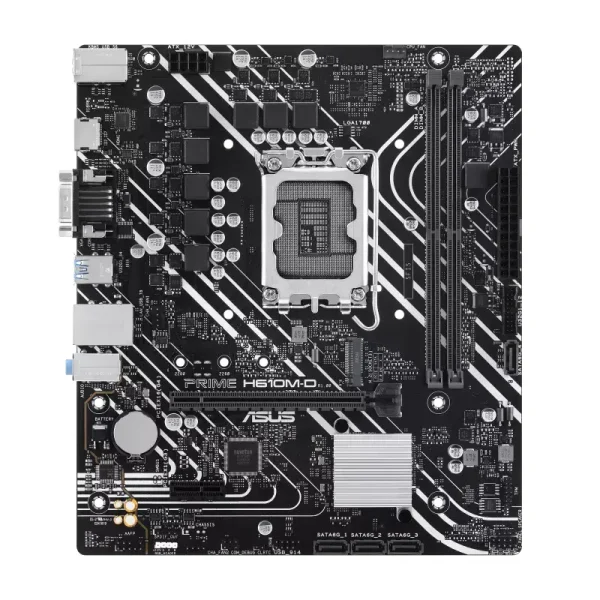 ASUS 1700 H610M-D PRIME - DDR5/M.2/DP/HDMI/µATX