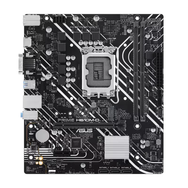 ASUS 1700 H610M-D PRIME - DDR5/M.2/DP/HDMI/µATX