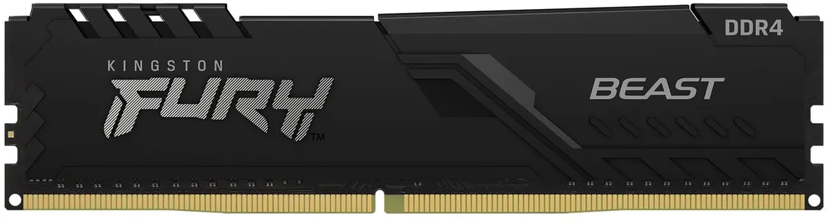 32GB DDR4/3200 CL16 (2x 16GB) Kingston FURY Beast Black - Afbeelding 2