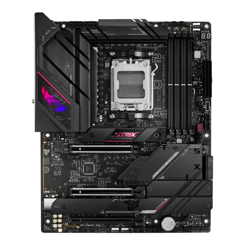 ASUS AM5 B650E-E GAMING WIFI ROG STRIX - DDR5/4xM.2/DP
