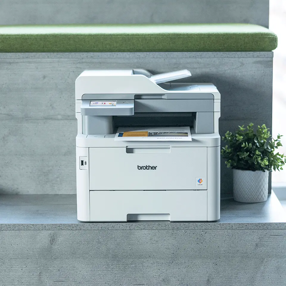 Brother MFC-L8340CDW LED KLEUR /AIO/WLAN/FAX/Wit-Grijs - Afbeelding 4