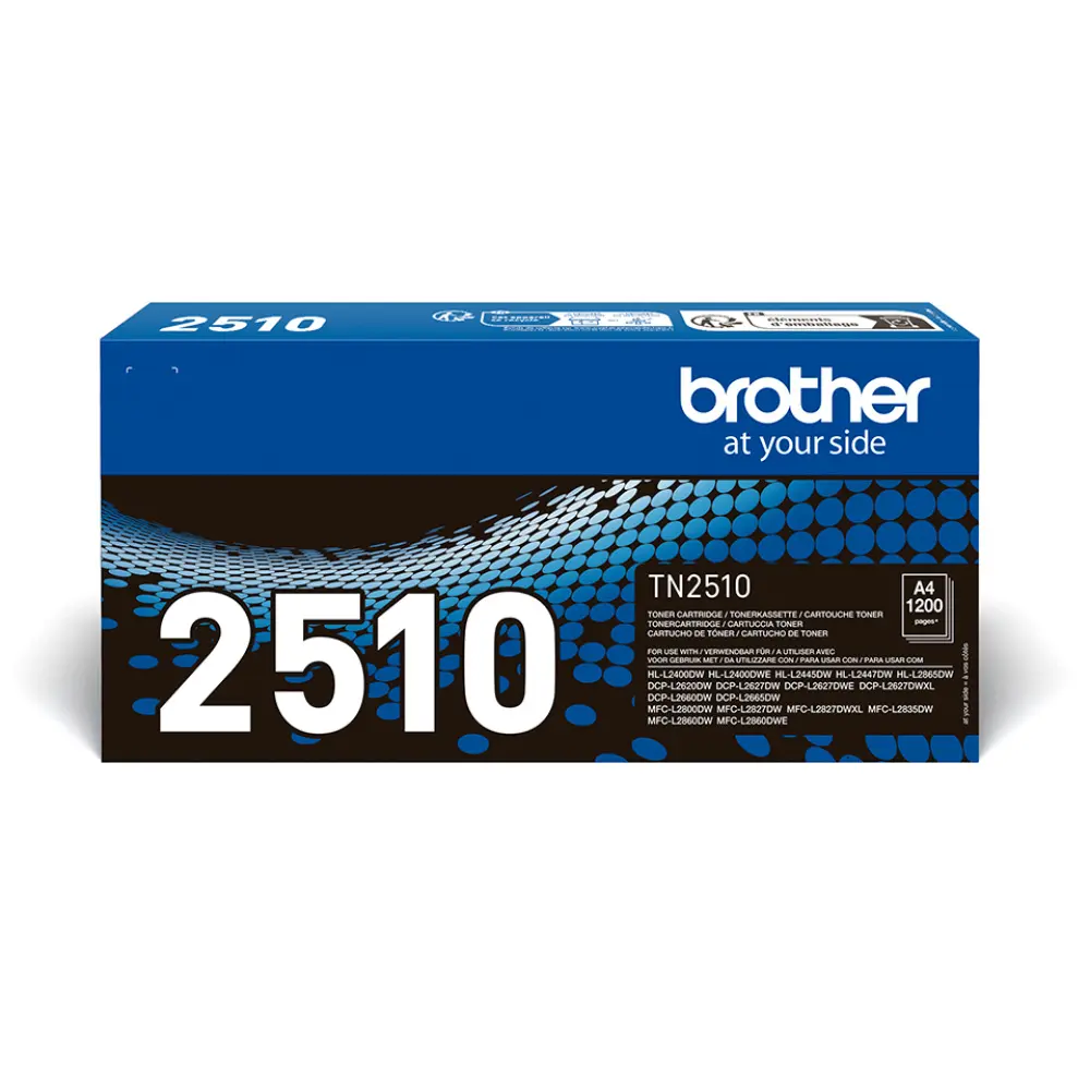 Brother TN-2510 Zwart 1.200 pagina`s (Origineel) - Afbeelding 3