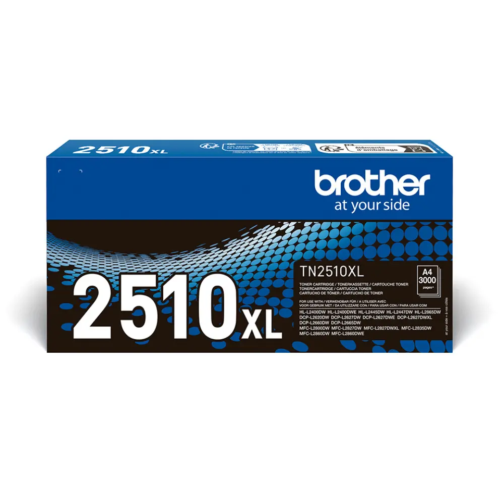 Brother TN-2510XL Zwart 3.000 pagina`s (Origineel) - Afbeelding 3
