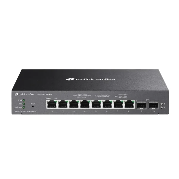 8Port 2.5Gbps Omada 8xPoE+ 2xSFP+ TP-Link
