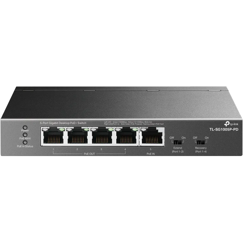 5Port 1Gbps Omada Easy Smart 4xPoE+ TP-Link