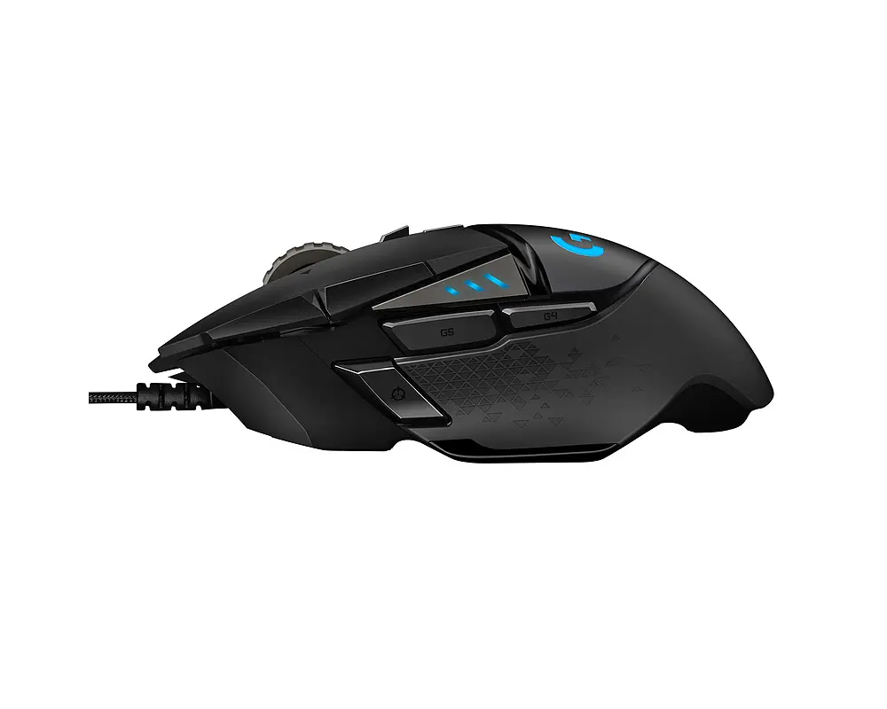 Logitech G G502 HERO Optical USB-A Zwart Retail - Afbeelding 5