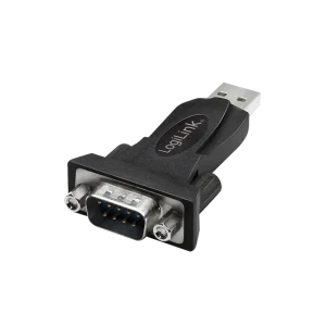 Adapter USB-A 2.0 (M)--> Serieel (M) LogiLink