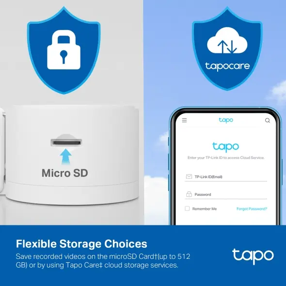 TP-Link Tapo C125 WiFi/2K/2-Way Audio/IR - Afbeelding 7