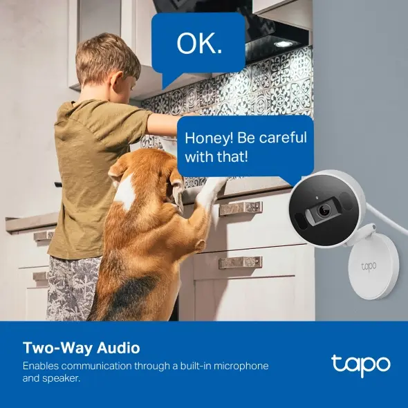 TP-Link Tapo C125 WiFi/2K/2-Way Audio/IR - Afbeelding 9