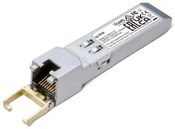 TP-Link RJ45 SFP+ module 10GBASE-T - 10Gbps Omada - Afbeelding 2