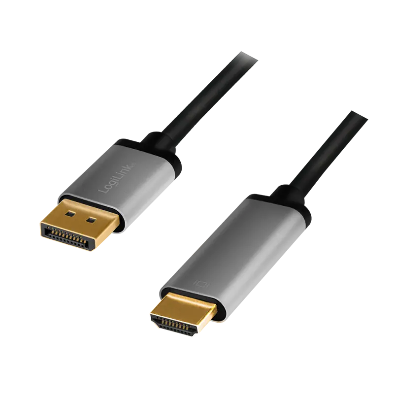 DisplayPort 1.2 --> HDMI 2.00m 4K/60Hz LogiLink
