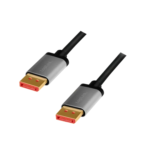DisplayPort 1.4 2.00m 8K/60Hz LogiLink Aluminium