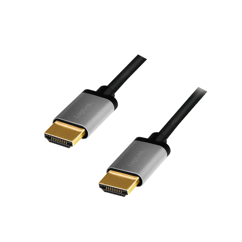 HDMI 5.00m 4K/60Hz LogiLink, aluminium