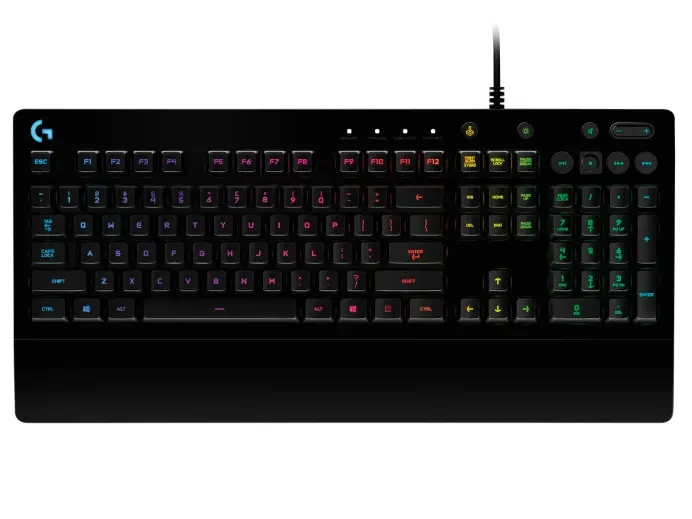 KB Logitech G G213 Prodigy RGB Gaming Zwart bedraad Ret