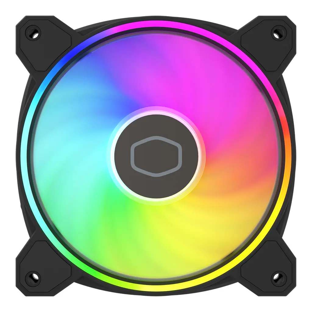 Cooler Master MasterFan MF120 Halo2 - 120mm Zwart - Afbeelding 2