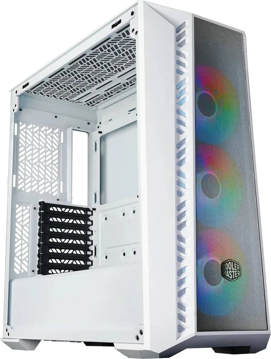 Cooler Master MasterBox 520Mesh-TG/ARGB/USB3.2/EATX Wit - Afbeelding 2
