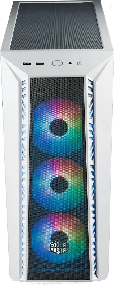 Cooler Master MasterBox 520Mesh-TG/ARGB/USB3.2/EATX Wit - Afbeelding 4
