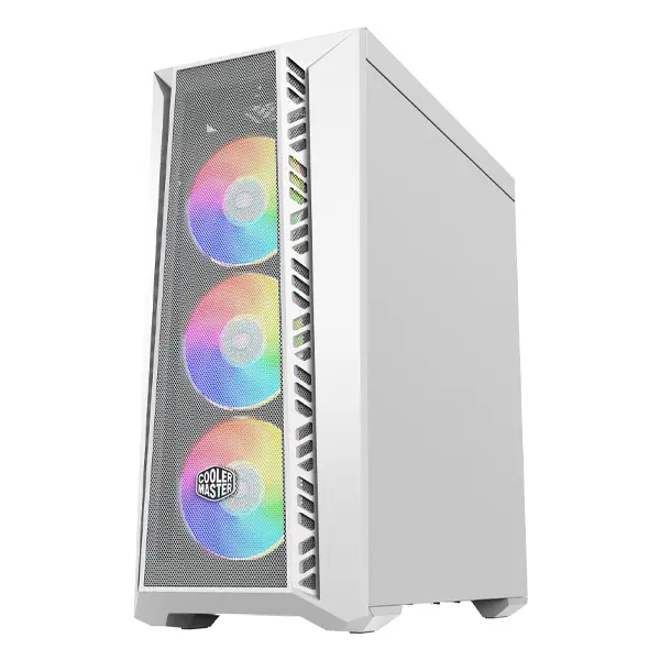 Cooler Master MasterBox 520Mesh-TG/ARGB/USB3.2/EATX Wit - Afbeelding 7