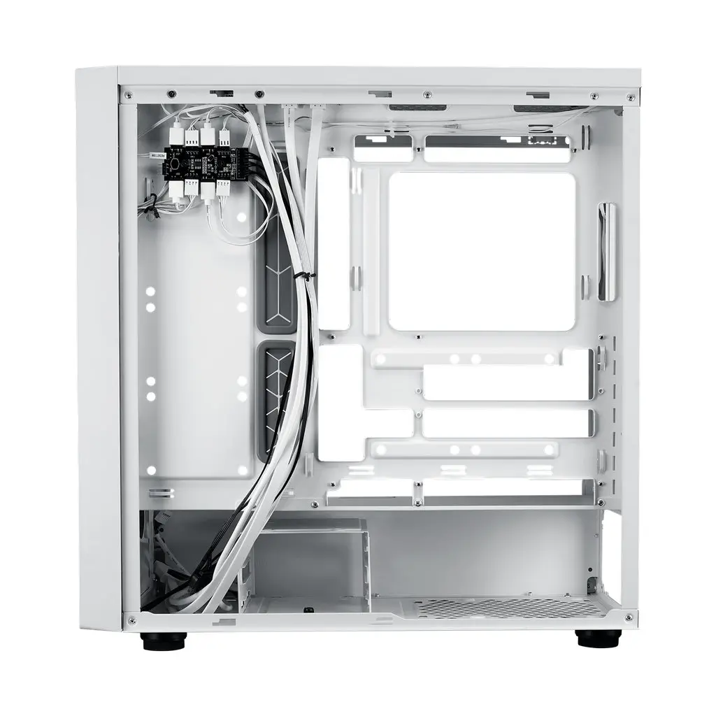 Cooler Master MasterBox 600 - TG/EATX/back-connect Wit - Afbeelding 4