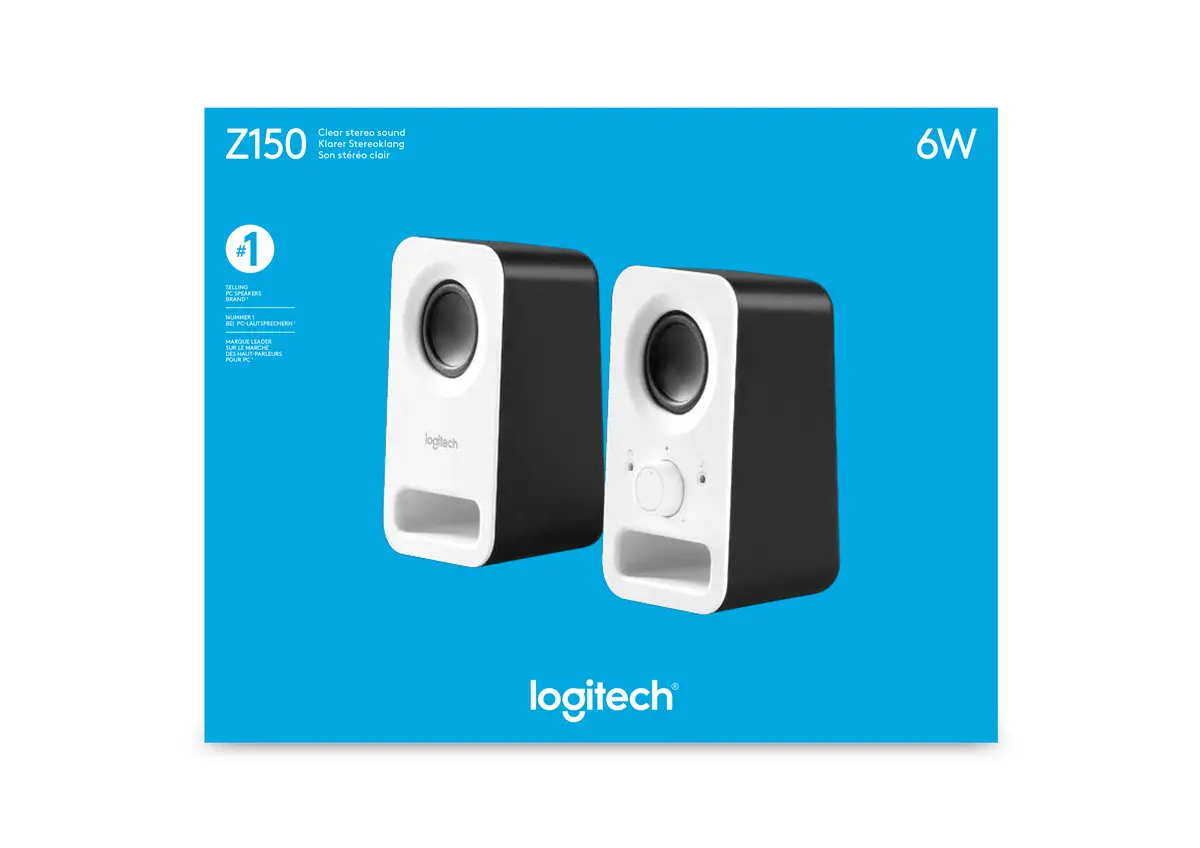 Logitech 2.0 Z150 Wit - Afbeelding 5