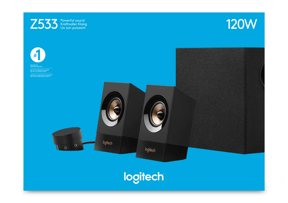 Logitech 2.1 Z533 Zwart - Afbeelding 16