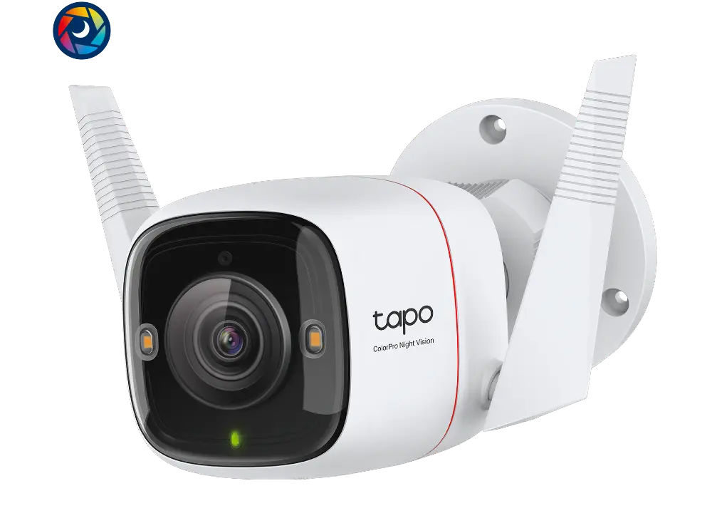 2K WiFi/RJ45 DC IR/kleur IP66 Tapo TP-Link.