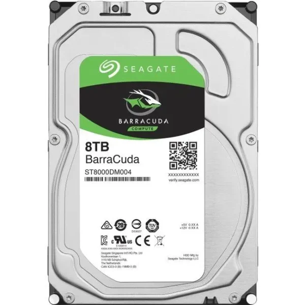 8TB Seagate BarraCuda 256MB/5400rpm