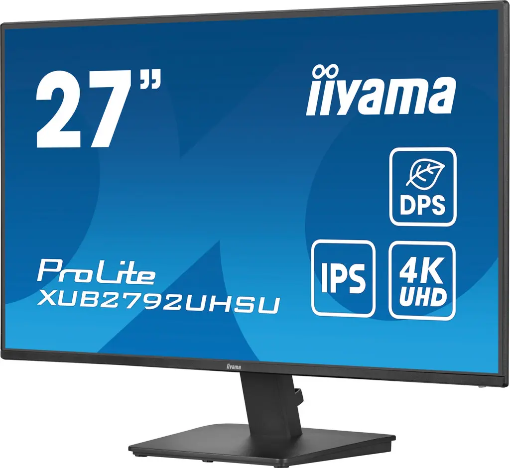27" Iiyama ProLite XU2792UHSU-B6 4K/DP/HDMI/VGA/IPS - Afbeelding 2