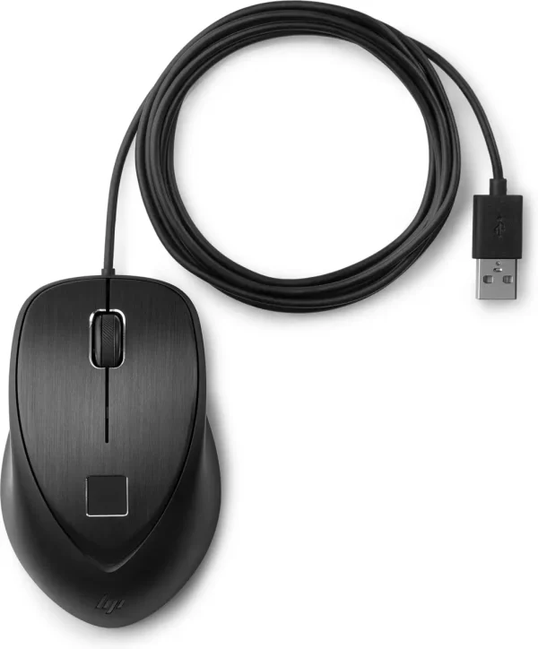 HP Fingerprint Laser USB-A Zwart Retail