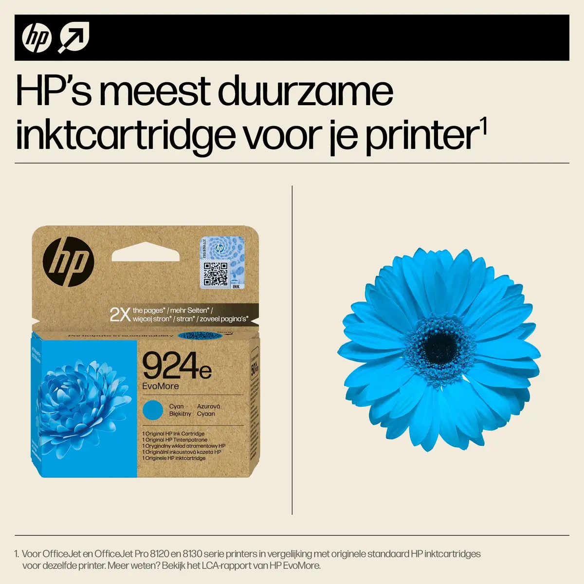 HP No.924e Cyaan EvoMore 800 pagina`s (Origineel) - Afbeelding 7