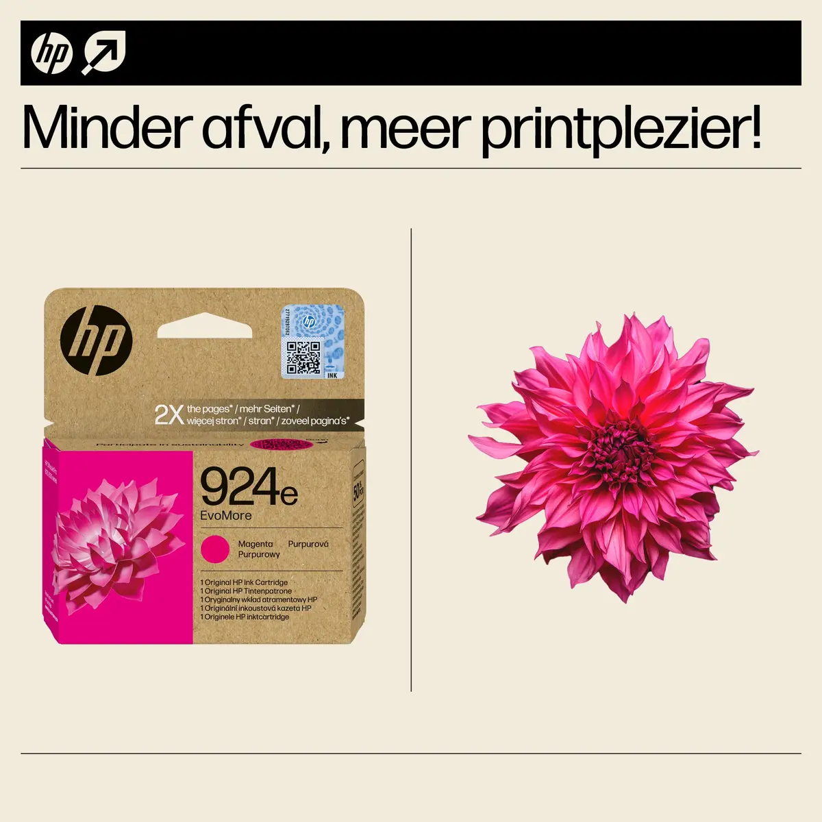 HP No.924e Magenta EvoMore 800 pagina`s (Origineel) - Afbeelding 6