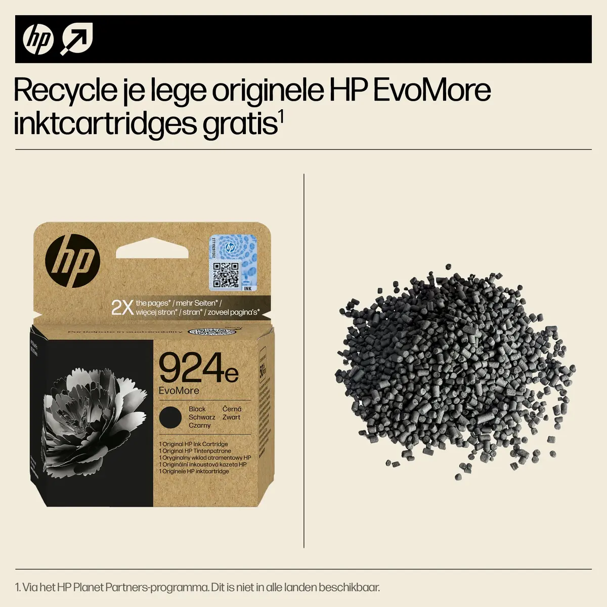 HP No.924e Zwart EvoMore 1.000 pagina`s (Origineel) - Afbeelding 9