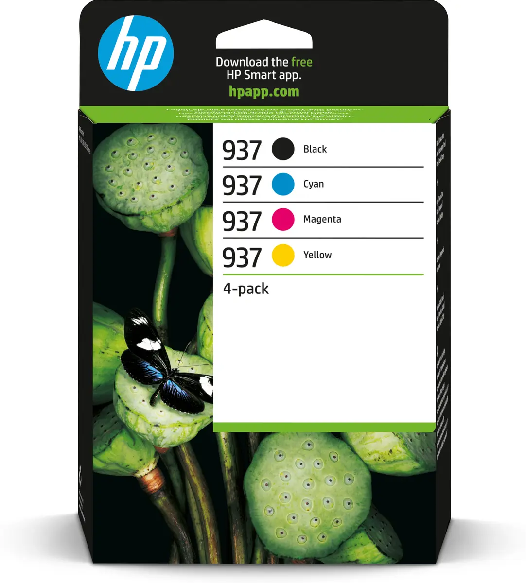 HP No.937 4-Pack 1.250/800 pagina`s (Origineel)