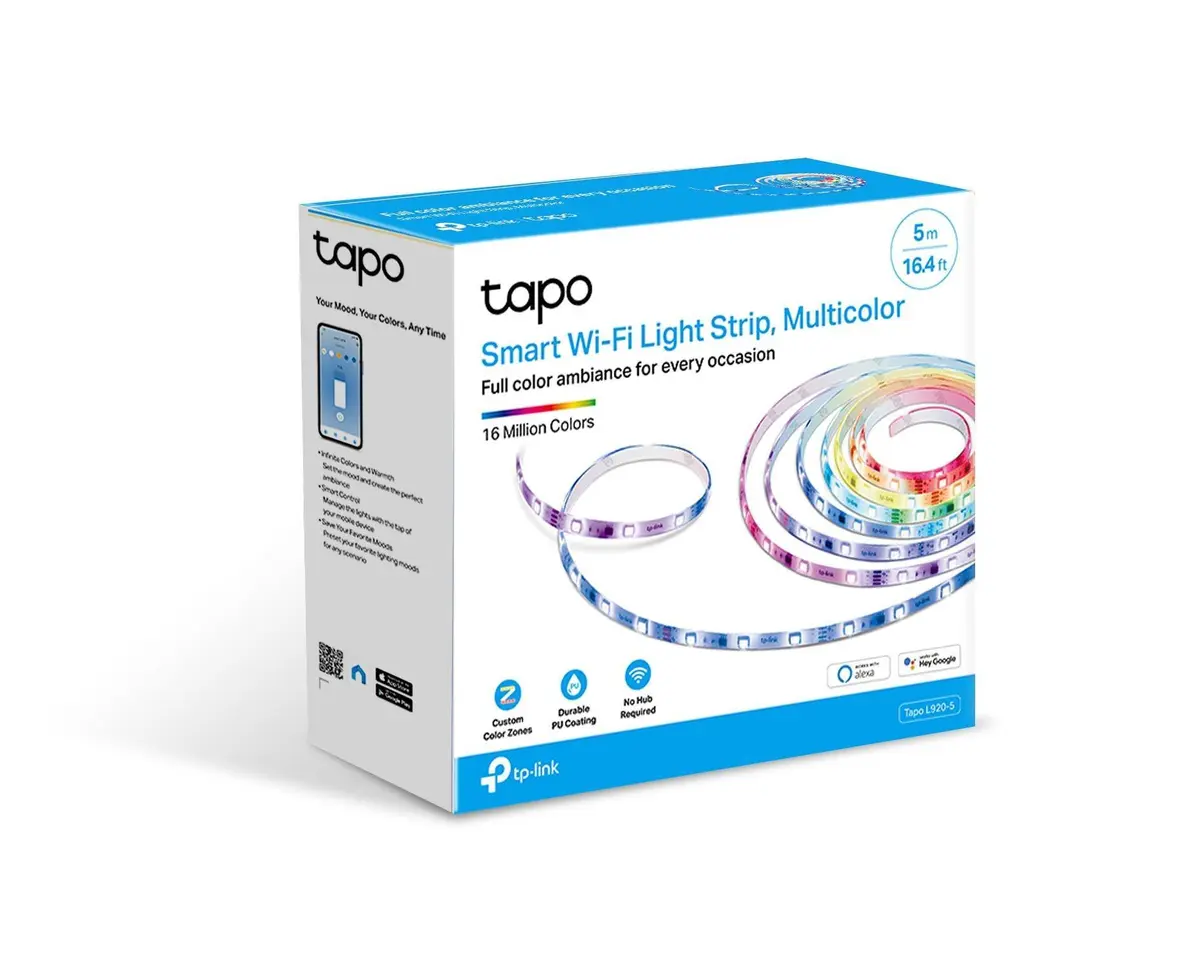 Light Strip TP-Link Tapo L920-5 Smart Wi-Fi Light Strip. - Afbeelding 2