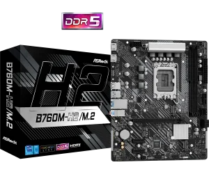 ASRock 1700 B760M-H2/M.2 - DDR5/2xM.2/2xHDMI/µATX