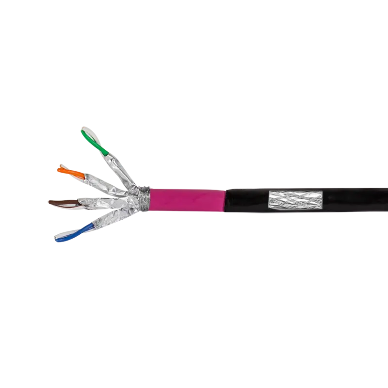 Cat7 Outdoor 100m. S/FTP Zwart Logilink AWG23 Cu
