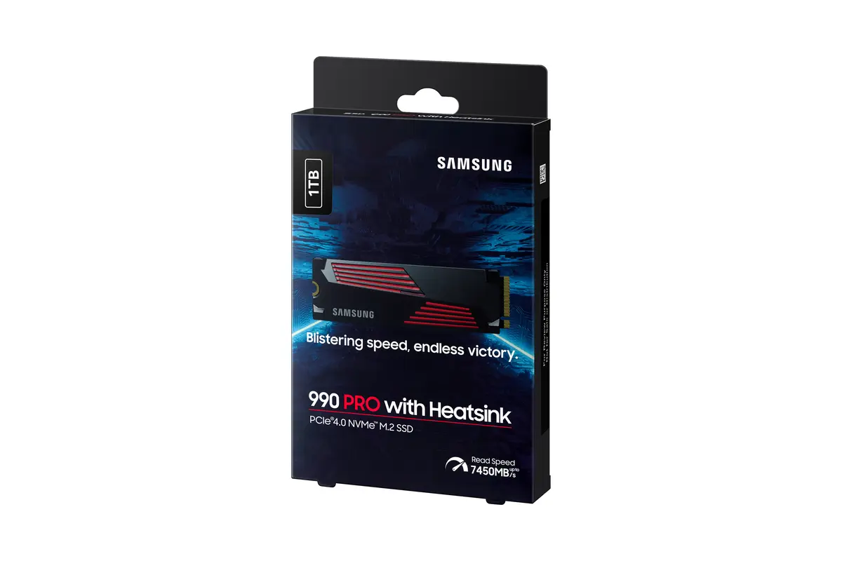 1TB M.2 PCIe NVMe Samsung 990 PRO MLC/7450/6900 Heatsink - Afbeelding 10