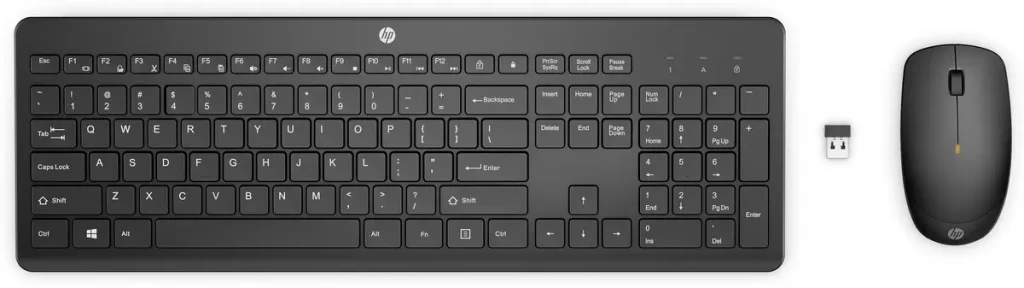 DT HP 235 Zwart draadloos Retail
