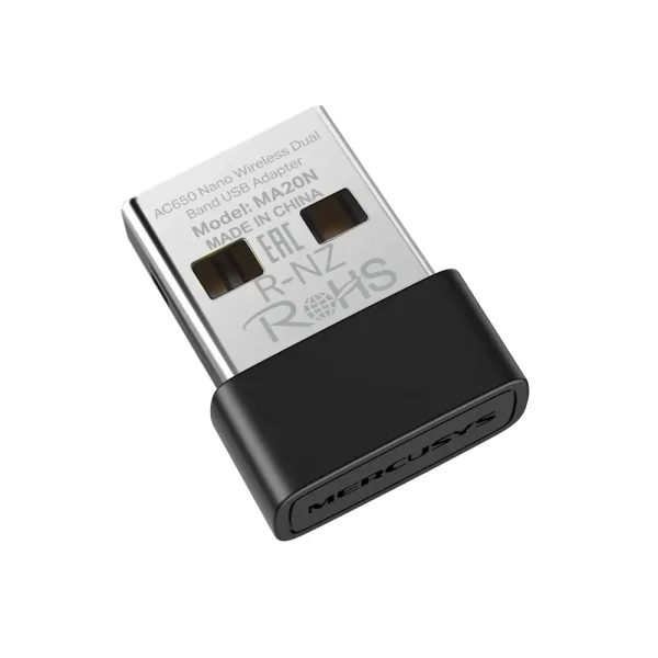 AC 650 WiFi 5 USB 2.0 MERCUSYS MA20N Nano